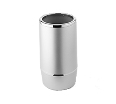 American Metalcraft WCFS462 5" Dia. x 9" H Silver Acrylic Wine Cooler