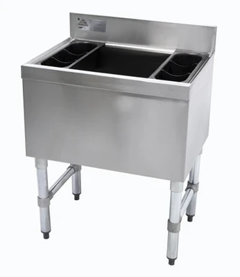 Advance Tabco SLI-12-24-X 24" W Stainless Steel Special Value Cocktail Unit