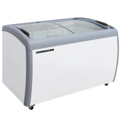 Admiral Craft BDCF-12-CG 12.5 Cu. Ft. Curved Lid Black Diamond Chest Freezer