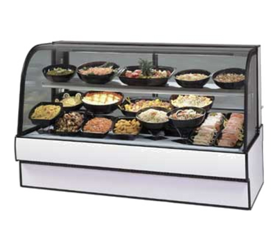 Federal Industries CGR5048CD 50.13"W Curved Glass Refrigerated Deli Case