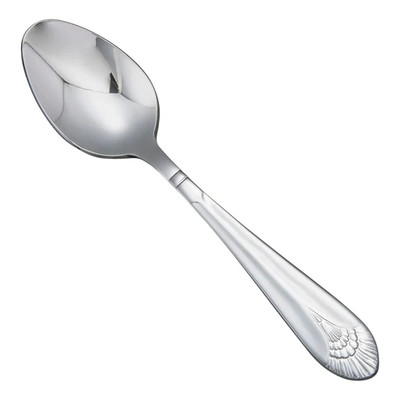 Winco 0031-01 6-1/8" 18/8 Stainless Steel Teaspoon (Contains 1 Dozen)