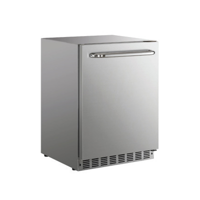 Crown Verity CV-RF-1 23.63"W One-Section Stainless Steel Door Undercounter Outdoor Refrigerator