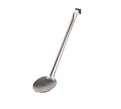 Matfer Bourgeat 112064 5-1/2" Dia. Round Stainless Steel Skimmer