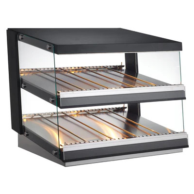 Admiral Craft HFD-85 31.5" W x 27.6" D x 27.2" H Countertop Heated Display Case - 120 Volts