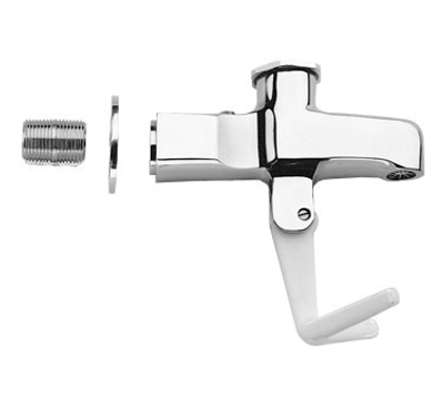 Fisher 10200 3/8" F With 3/8" Closed Nipple Push-Back Wall-Mounted Glass Filler