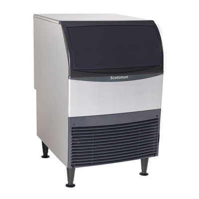 Scotsman UC2724MWX-1 24" W Water-Cooled Full Size Cube Style Undercounter Ice Maker with Bin - 115 Volts