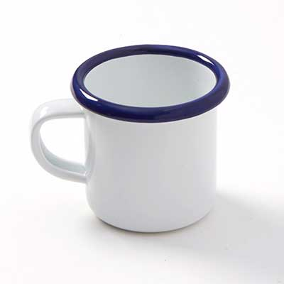 American Metalcraft EWM6 Enamelware Mug 6 Oz.