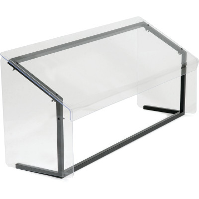 Carlisle 914807 48"W Clear Portable Sneeze Guard