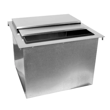 Glastender DI-IB18 20" Drop-In Ice Bin - 50 lb.