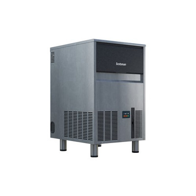 Scotsmam UC0918GAX-1 18.31" W Stainless Steel Gourmet Cube Style Undercounter Ice Maker with Bin - 115 Volts