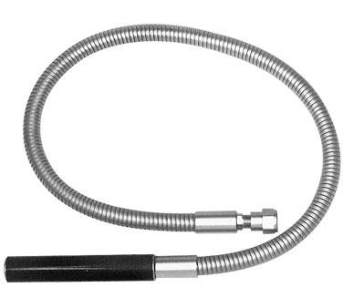 Fisher 71404 44" Stainless Steel Replacement Pre-Rinse Hose With Handle