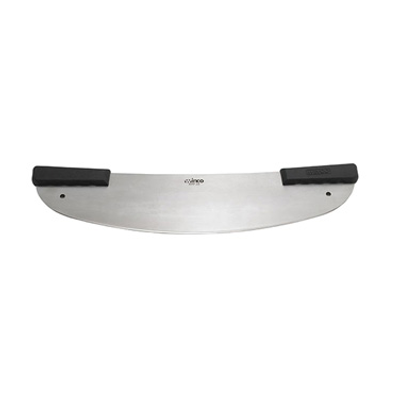 Winco KPP-20 20&quot; Stainless Steel Pizza Rocker Knife