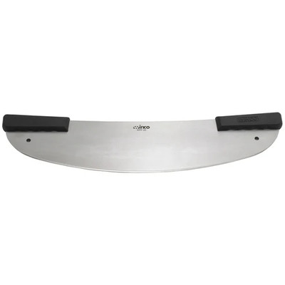 Winco KPP-20 20" Stainless Steel Pizza Rocker Knife