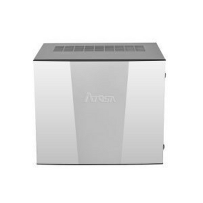 Atosa YRM0600A-261 30.75" W Stainless Steel Air-Cooled Half Size and Half Dice Cubes Ice Machine - 208-230 Volts