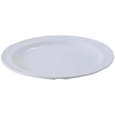 Winco MMPR-6W
6-3/8"
Plastic
White
Round
Plate
(Contains 1 Dozen)