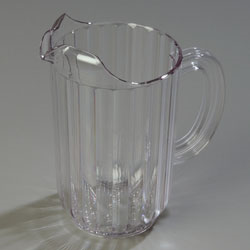 Carlisle 553807 48 Oz. PolyCarbonate Clear Pitcher