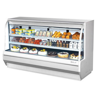 Turbo Air TCDD-96H-W(B)-N 96.5"W Refrigerated Deli Case