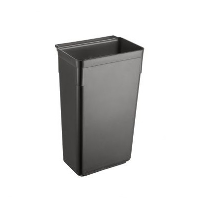 CAC China BTUC-RB Black Refuse Bin for Utility Cart BTUC Series (3 Each Per Case)