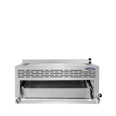 Atosa ATSB-36-NG 36" W Stainless Steel Natural Gas Manual CookRite Salamander Broiler - 43,000 BTU