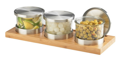 Cal-Mil 1850-4-60 Cold Condiment Display 16"