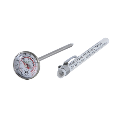 CAC China FPMT-P1 Dial Type Equil Thermo Pocket Test Thermometer (72 Each Per Case)