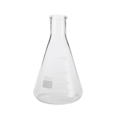 American Metalcraft GF17 17 Oz. 4" Dia. x 7" H Glass Flask