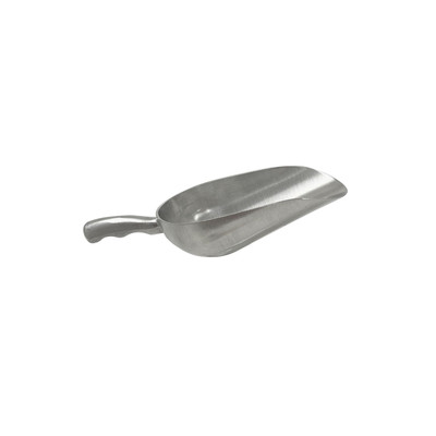 CAC China ALSC-5 5 Oz. Aluminum Round Bottom Utility Scoop
