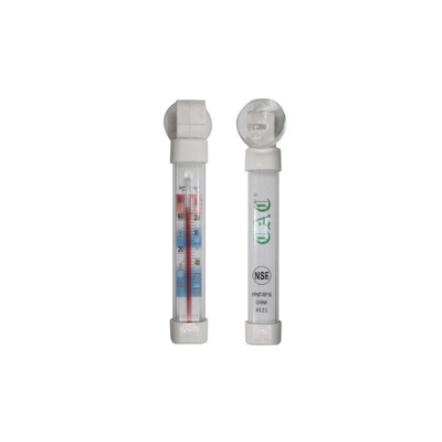 CAC China FPMT-RF16 Tube Type Fridge or Freezer Thermometer (144 Each Per Case)