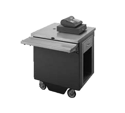 Randell RANFG CA Stainless Steel Cash Register Stand 30"W 30" D 35-1/2" H