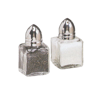 American Metalcraft SP125 Salt and Pepper Shaker Petite 0.5 Oz.