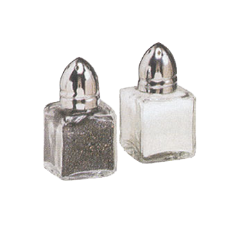 American Metalcraft SP125 Salt and Pepper Shaker Petite 0.5 Oz.