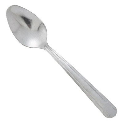 Winco 0001-01 5-13/16" 18/0 Stainless Steel Teaspoon (Contains 1 Dozen)