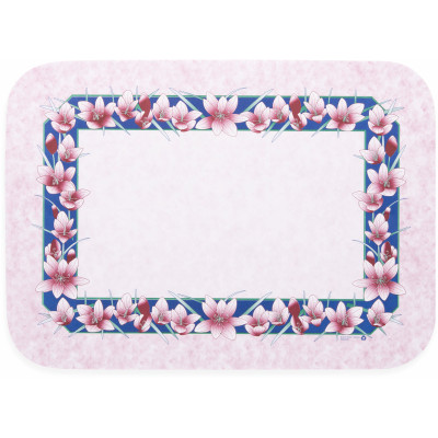Dinex DX5243M 13.63" Round Straight Edge Tray Liner