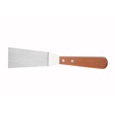 Winco TN165 4-1/4L&quot; Stainless Steel Grill Spatula