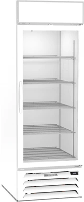 Beverage Air MMF23HC-1-W 27"W One-Section Glass Door MarketMax Freezer Merchandiser