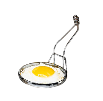 American Metalcraft ER333 3.13&quot; Dia. 0.38&quot; Wall Chrome-Plated Egg Ring