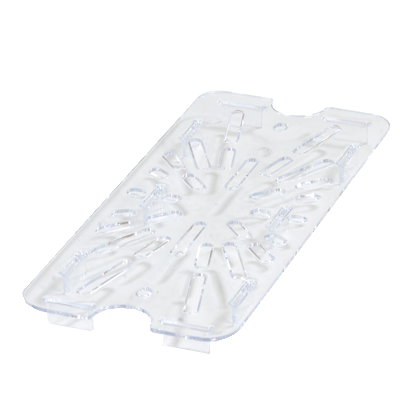 Carlisle 3067007 PolyCarbonate Clear Storplus Drain Shelf