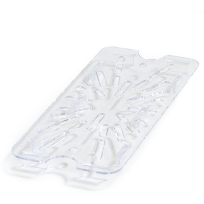 Carlisle 3067007 PolyCarbonate Clear Storplus Drain Shelf
