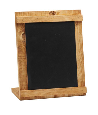 Cal-Mil 3489-811-99 Madera Write-On Chalkboard Wood 8-1/2"W