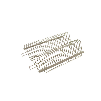 Metro XTR2436XE 24 Trays Mounts On 36" W Taupe Epoxy Coated Wire Cutting Board & Tray Drying Rack