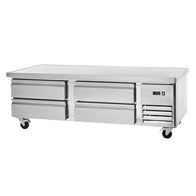 Arctic Air ARCB72 74" W Four Drawers Refrigerated Chef Base