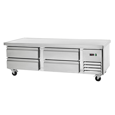 Arctic Air ARCB72 74" W Four Drawers Refrigerated Chef Base