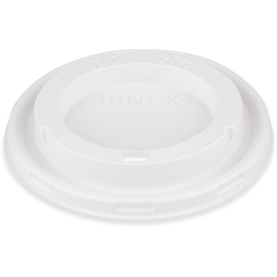 Dinex DX50008775 Fenwick EZ-Sip Mug Lid 3.5" (1000/cs) - Translucent