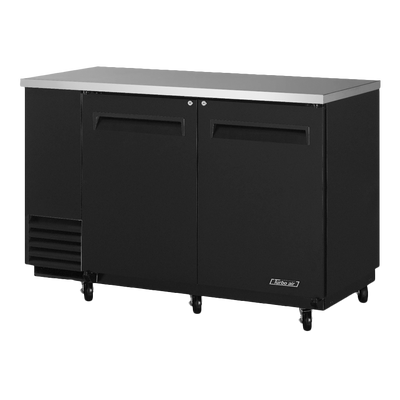 Turbo Air TBB-2SB-N6 58.75&quot;W Two-Section Door Solid Door Back Bar Cooler