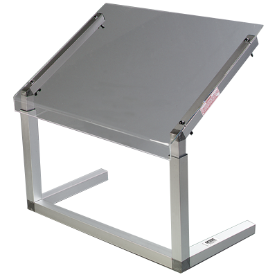 Carlisle 922407 24"W Clear Portable Sneeze Guard