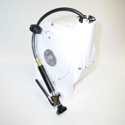 Fisher 32027 1/2" NPT Female Garden Hose Inlet Powder Coated Steel Hose Reel Assembly