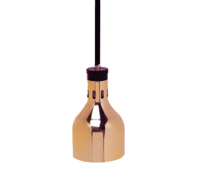 Cres Cor IFW-64-10-PB Brass Warmer with 1 Bulb - 250 Watts