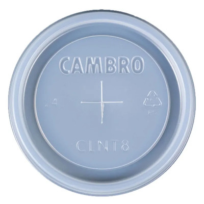 Cambro CLNT8190 Translucent Disposable CamLid (1000 Per Case)