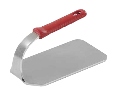 Vollrath 50662 2.5 lbs. 9" x 4-3/4" (22.9 x 12.1) Red Stainless Steel Steak Weight