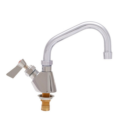 Fisher 30110 8" Swing Spout Single Hole Deck Mount 1/2" Male Inlet Faucet